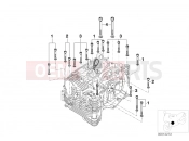 BMW Motorrad BMW 2000 R-Models 4V R 850 R 94 (0401,0406) mounting point crankcase left