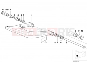BMW Motorrad BMW 2000 R-Models 4V R 850 R 94 (0401,0406) Trailing arm
