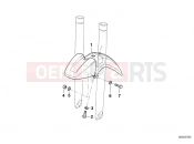 BMW Motorrad BMW 2000 R-Models 4V R 850 R 94 (0401,0406) Lower mudguard