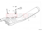 BMW Motorrad BMW 2001 R-Models 4V R 850 RT 96 (0412) Muffler