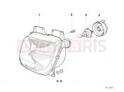 BMW Motorrad BMW 2001 R-Models 4V R 850 RT 96 (0412) Headlight