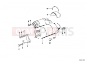 BMW Motorrad BMW CLASSIC 1987 R-Models 2V R 65 RT SF Starter mounting hardware