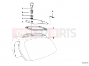 BMW Motorrad BMW CLASSIC 1987 R-Models 2V R 65 RT SF Fuel tank-tool container