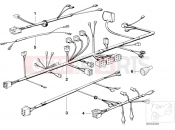 BMW Motorrad BMW CLASSIC 1987 R-Models 2V R 65 RT SF Cable harness