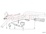 BMW Motorrad BMW CLASSIC 1987 R-Models 2V R 100 RT Retrofit kit, heated handle