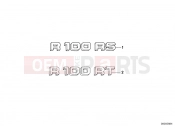 BMW Motorrad BMW CLASSIC 1987 R-Models 2V R 100 RT Sticker r100rs/RT