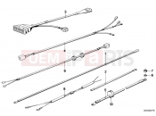 BMW Motorrad BMW CLASSIC 1987 R-Models 2V R 100 RT Various additional cable harnesses