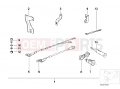 BMW Motorrad BMW CLASSIC 1987 R-Models 2V R 100 RT Retrofit kit, socket