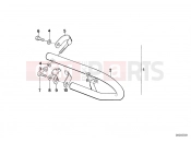 BMW Motorrad BMW CLASSIC 1984 R-Models 2V R 80 Safety bar
