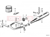 BMW Motorrad BMW CLASSIC 1984 R-Boxer R65LS Exhaust system