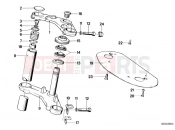 BMW Motorrad BMW CLASSIC 1984 R-Boxer R65LS Fork bridge