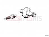 BMW Motorrad BMW CLASSIC 1984 R-Boxer R65LS Differential-crown wheel set