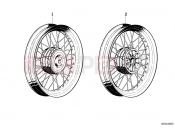 BMW Motorrad BMW CLASSIC 1984 R-Boxer R65LS Spoke wheel