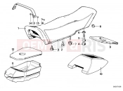 BMW Motorrad BMW CLASSIC 1984 R-Boxer R65LS Bench seat