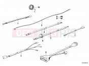 BMW Motorrad BMW CLASSIC 1984 R-Boxer R65LS Various additional cable harnesses