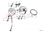 BMW Motorrad BMW CLASSIC 1984 R-Boxer R65LS Instruments combinat-.single components