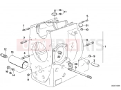 BMW Motorrad BMW CLASSIC 1990 R-Models 2V R 80 Engine housing mounting parts
