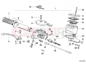 BMW Motorrad BMW CLASSIC 1990 R-Models 2V R 80 Handle unit, right