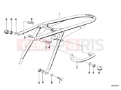 BMW Motorrad BMW CLASSIC 1990 R-Models 2V R 80 Rear frame