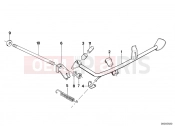 BMW Motorrad BMW CLASSIC 1990 R-Models 2V R 80 Side stand