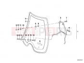 BMW Motorrad BMW CLASSIC 1990 R-Models 2V R 80 Windshield