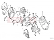 BMW Motorrad BMW CLASSIC 1990 R-Models 2V R 80 Instruments/mounting parts