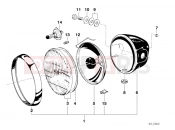 BMW Motorrad BMW CLASSIC 1990 R-Models 2V R 80 Headlight