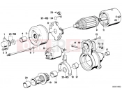 BMW Motorrad BMW CLASSIC 1992 R-Models 2V R 80 Starter single parts / Bosch