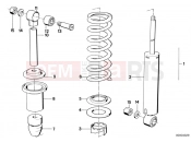BMW Motorrad BMW CLASSIC 1992 R-Models 2V R 80 Spring strut, rear