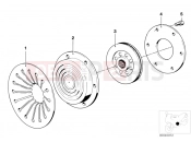 Clutch plate - BMW Motorrad R 100 RT 1978