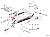 BMW Motorrad BMW CLASSIC 1973 R-Boxer R90S Installing set starter