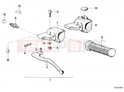 BMW Motorrad BMW CLASSIC 1973 R-Boxer R90S Handle unit left