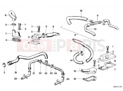 BMW Motorrad BMW CLASSIC 1980 R-Models 2V R 100 TIC Engine ventilation