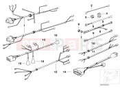 BMW Motorrad BMW CLASSIC 1980 R-Models 2V R 100 TIC Cable harness