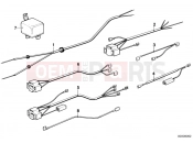 BMW Motorrad BMW CLASSIC 1980 R-Models 2V R 100 TIC Various additional cable harnesses