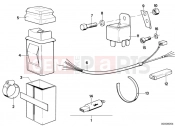 BMW Motorrad BMW CLASSIC 1980 R-Models 2V R 100 TIC Wiring hazard warning