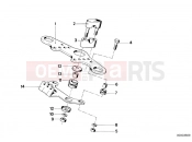 BMW Motorrad BMW CLASSIC 1982 R-Models 2V R 80 TIC Upper fork cross brace