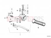 BMW Motorrad BMW CLASSIC 1982 R-Models 2V R 100 TIC Handle unit left