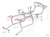 BMW Motorrad BMW CLASSIC 1982 R-Boxer R65 Set case holder
