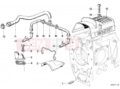 BMW MOTORRAD R65LS Engine ventilation