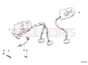 BMW MOTORRAD R65LS Combination switch at handlebar