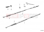 Bowden cable - BMW Motorrad R65T 1982