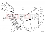 Engine covering - BMW Motorrad R65T 1982