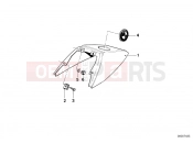 Tail part - BMW Motorrad R65T 1982