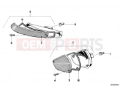 Front turn indicator - BMW Motorrad R65T 1982