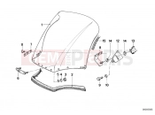 Windshield - BMW Motorrad R 80 RT 1983