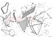 DUCATI Superbike 1199 Panigale R WATER COOLER » COOLING SYSTEM