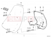 Windshield - BMW Motorrad R45 1981