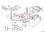 Battery, authorities - BMW Motorrad R45 1981