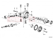 BMW Motorrad BMW CLASSIC 1981 R-Boxer R65 Differential-spacer ring